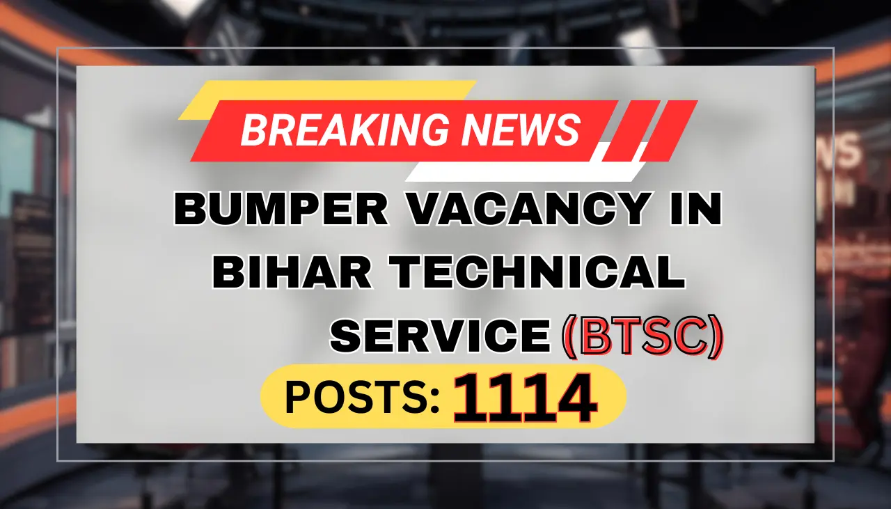 Apply Now: BTSC Work Inspector Recruitment 2025