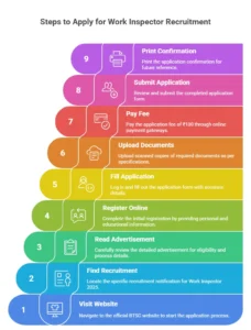 Apply for 1114 BTSC Work Inspector Posts
