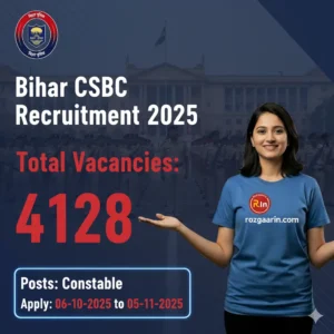 Bihar CSBC Constable Recruitment 2025